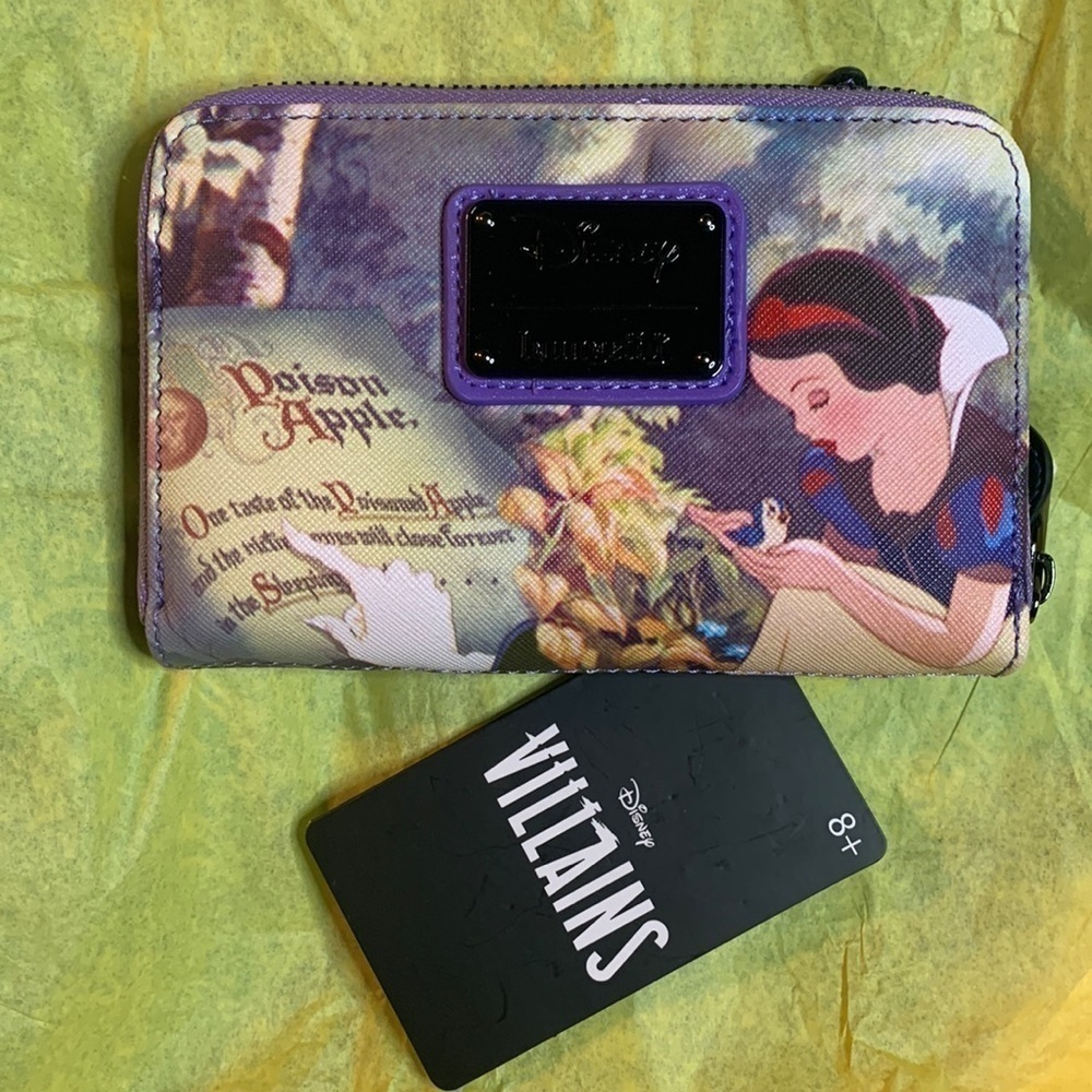 NWT Disney Loungefly Snow White Evil Queen Wallet